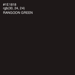 #1E1818 - Rangoon Green Color Image